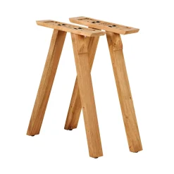 CASA Acacia Patas De Mesa V Juego De 2 Natural Flash Sale