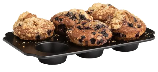 CASA Bakery Bandeja Para Muffins Negro Fashion