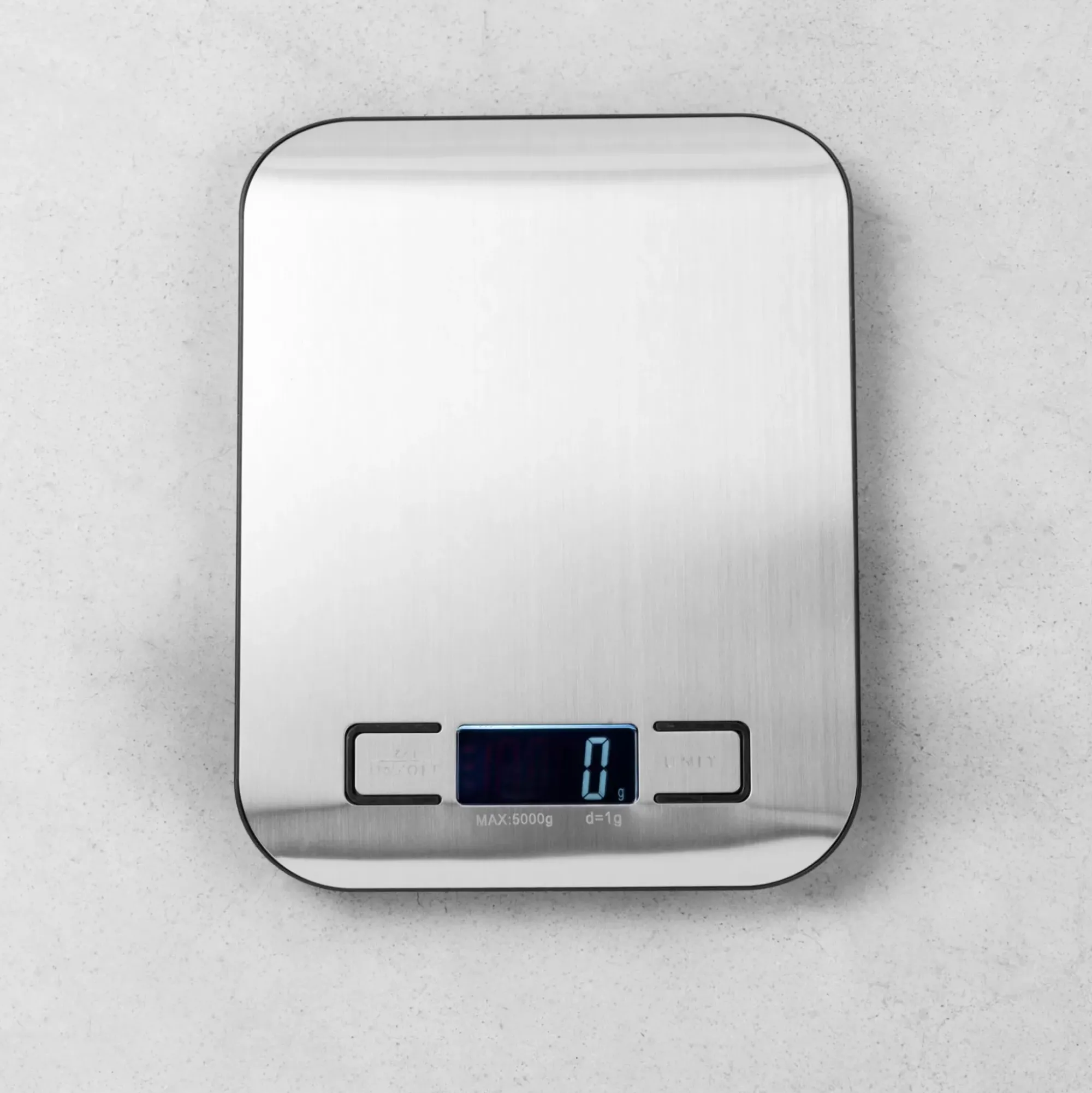 CASA Basic Balanza Cocina Digital Metal, Plateado Clearance