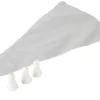CASA Basic Mangas De Reposteria Desechables Blanco Fashion