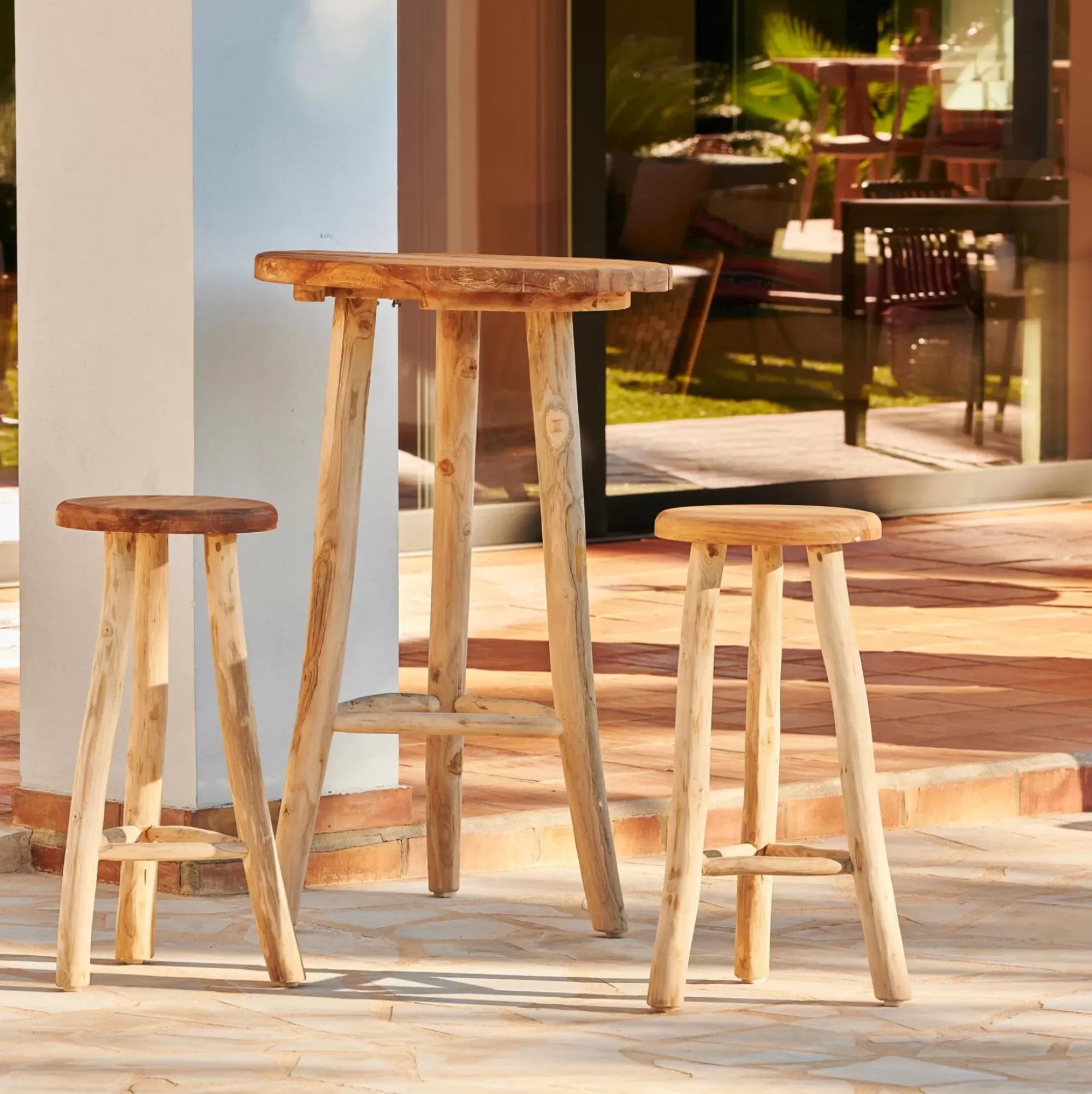 CASA Batang Mesa De Bar (Tablero) Natural New