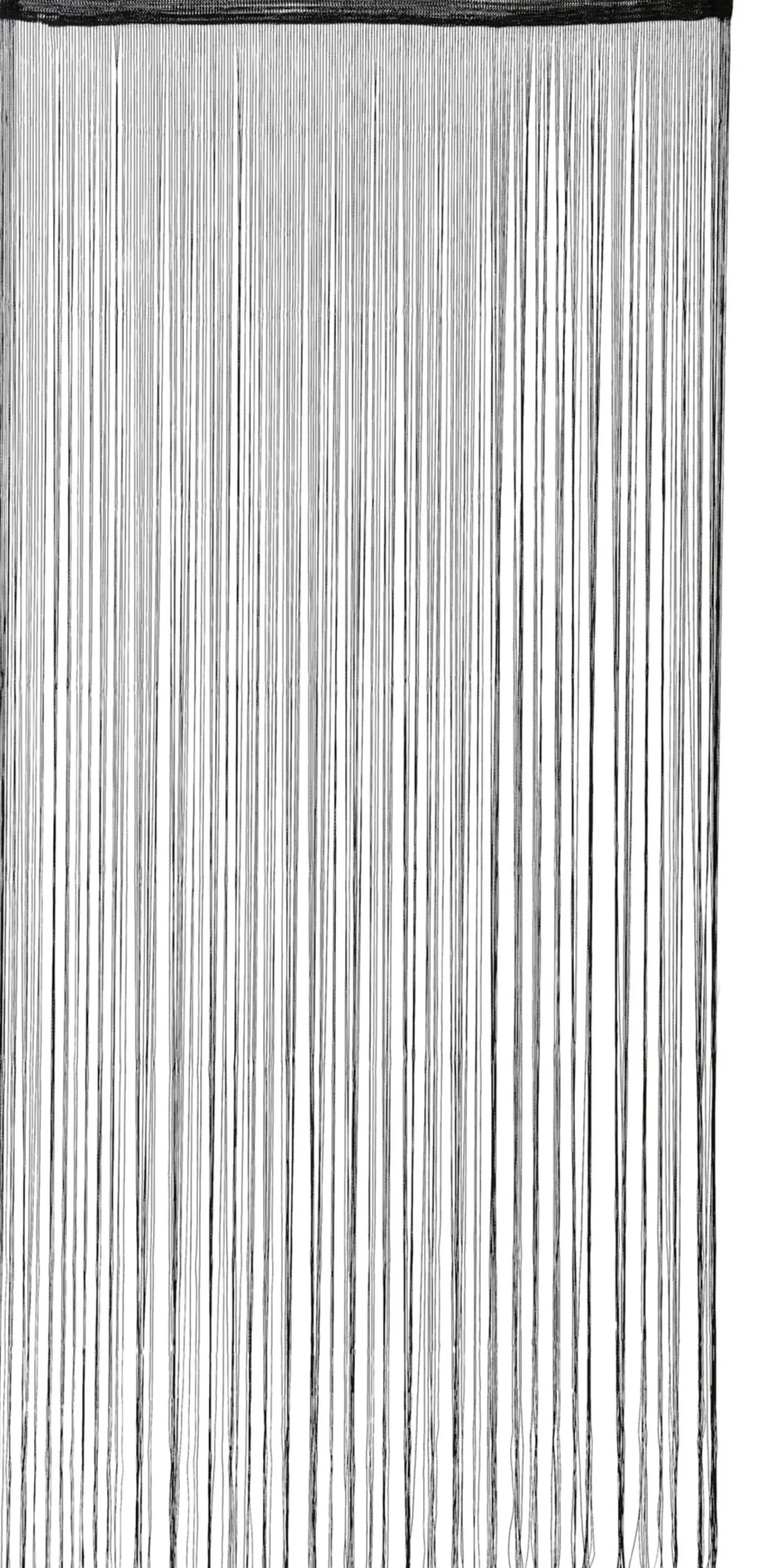 CASA Black Cortina De Flecos Negro Cheap