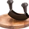 CASA Black Herbo Set Picador Para Hierbas Negro, Natural Store