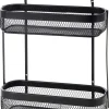 CASA Black Lunar Cesta Ovalada De 2 Piezas Negro Best Sale