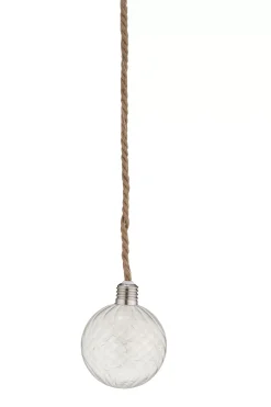 CASA Bloxem Bola Decorativa Con 20 Leds Transparente Store
