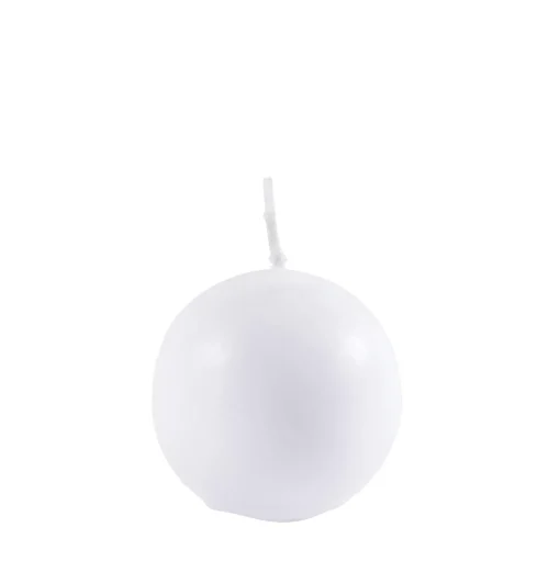 CASA Bola Vela Esferica Blanco Best
