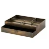 CASA Brass Organizador De Escritorios Bronceado Discount