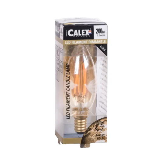 CASA Calex Bombilla Vela 2100K Fashion