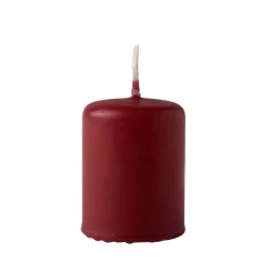 CASA Cilindro Cilinderkaars Rojo Oscuro Flash Sale