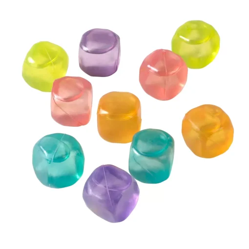 CASA Cocktail Cubitos De Hielo Juego De 10 Mezcla De Colores Varios Colores New