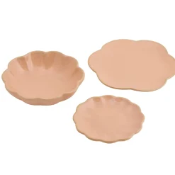 CASA Dahlia Flower Plato Naranja New