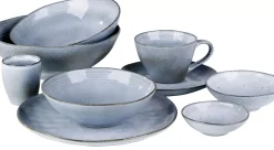 CASA Earth Ice Plato De Postre Azul Claro Shop