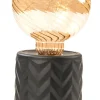 CASA Eden Lampara Decorativa Negro Outlet