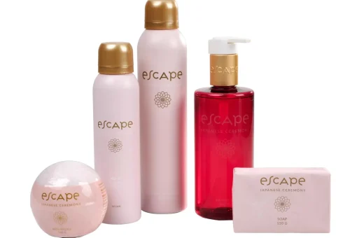 CASA Escape Japanese Ceremony Espuma De Ducha En Botella Rosa Rojo Best Sale