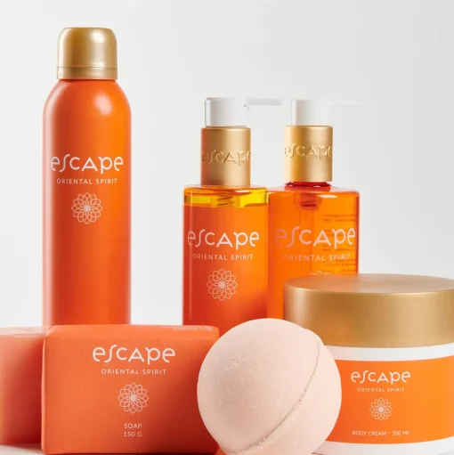 CASA Escape Oriental Spirit Jabon De Mano En Dispensador Naranja Shop