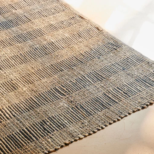 CASA Ethnic Alfombra Negro, Natural Best Sale