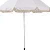 CASA Franja Parasol Sin Pie De Sombrilla Blanco Best
