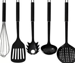 CASA Fumo Cuchara Para Sopa Negro Discount