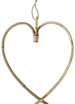 CASA Heart Decoracion Colgante Natural Discount