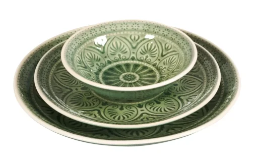 CASA Indo Plato Verde Flash Sale
