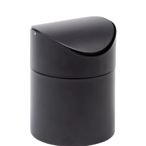 CASA Industria Cubo De Basura Para La Mesa Negro Best Sale