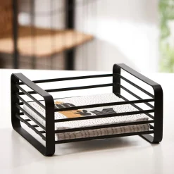 CASA Industria Servilletero Negro Discount