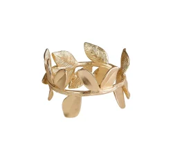CASA Leafs Anillo/Servilleta Dorado Best