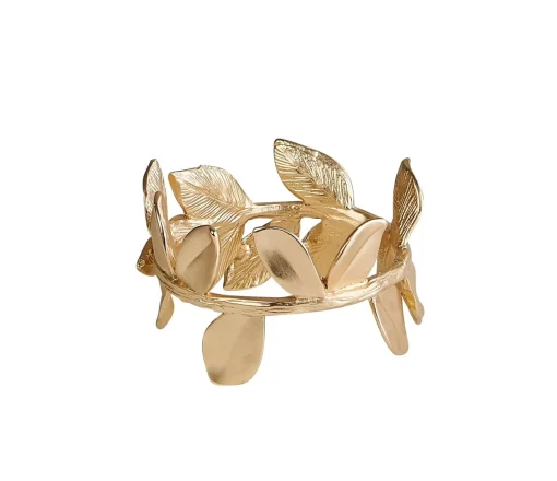 CASA Leafs Anillo/Servilleta Dorado Best