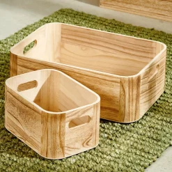 CASA Ligno Cajita Natural Best Sale