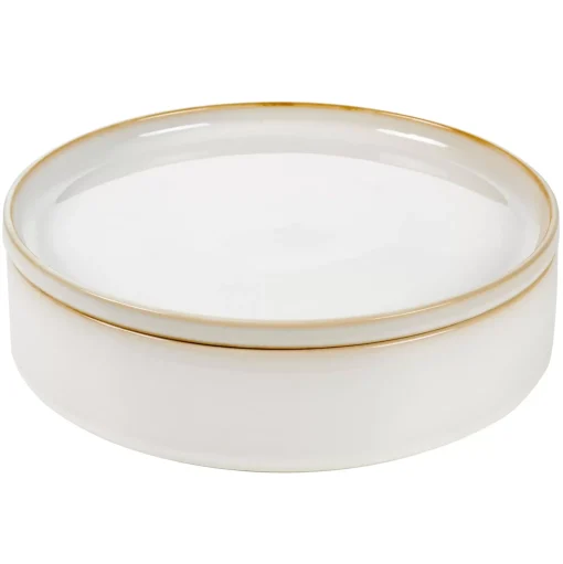 CASA Mineral Marble Plato Blanco Hot