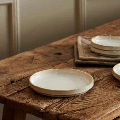 CASA Mineral Marble Plato Blanco Flash Sale