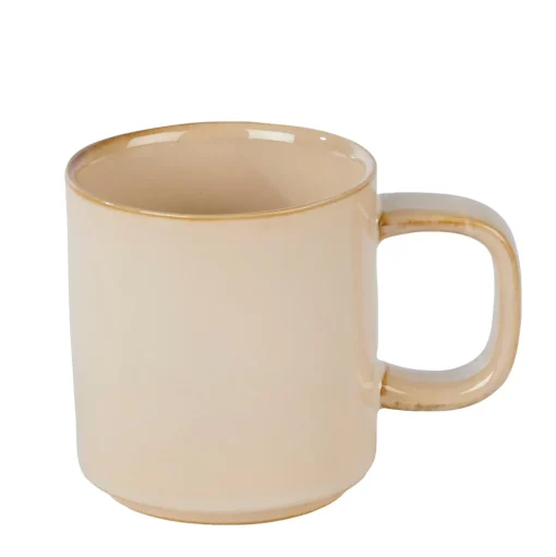 CASA Mineral Sand Taza Con Asa Beis Clearance