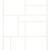 CASA Modular Sand Estanteria De Pared Beis Cheap