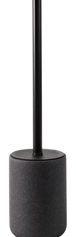 CASA Moon Cepillo Wc En Soporte Negro, Gris Oscuro Hot