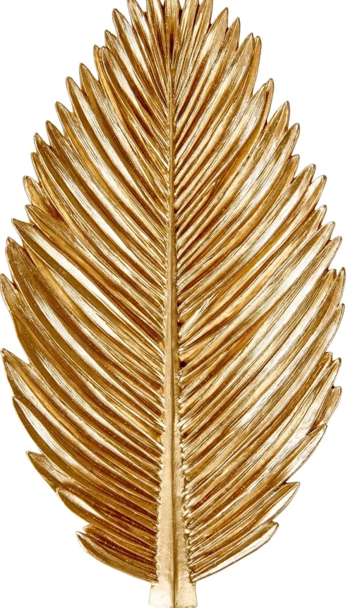 CASA Palm Hoja Decorativa Dorado Cheap
