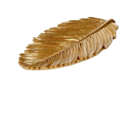 CASA Palm Hoja Decorativa Dorado Cheap