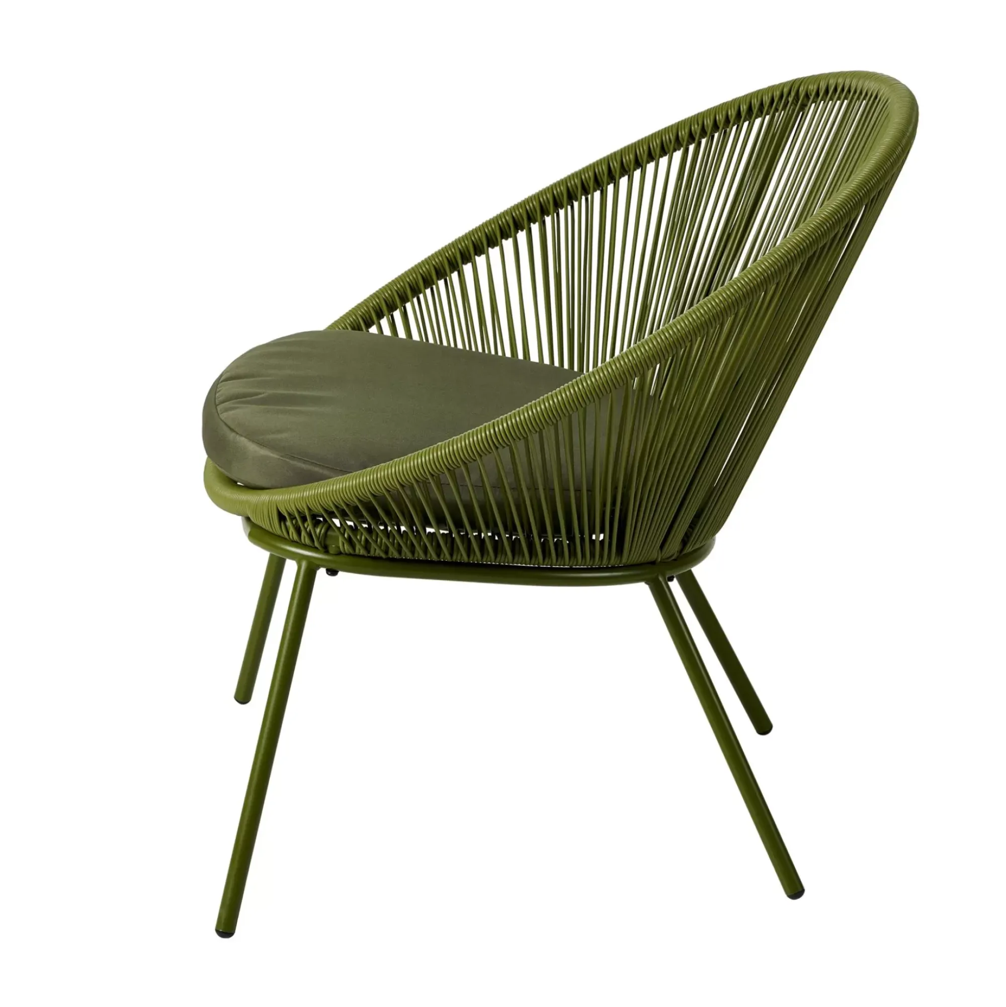 CASA Papayo Silla Lounge Con Cojin Verde Cheap