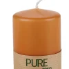 CASA Pure Vela Cilindrica Caramelo Best Sale