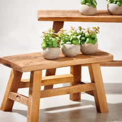 CASA Recycle Mesa Para Plantas Natural Outlet