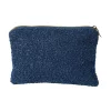 CASA Siera Bolsa De Maquillaje Azul Oscuro Sale