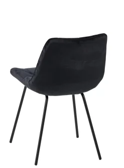 CASA Silka Silla De Comedor Negro Cheap