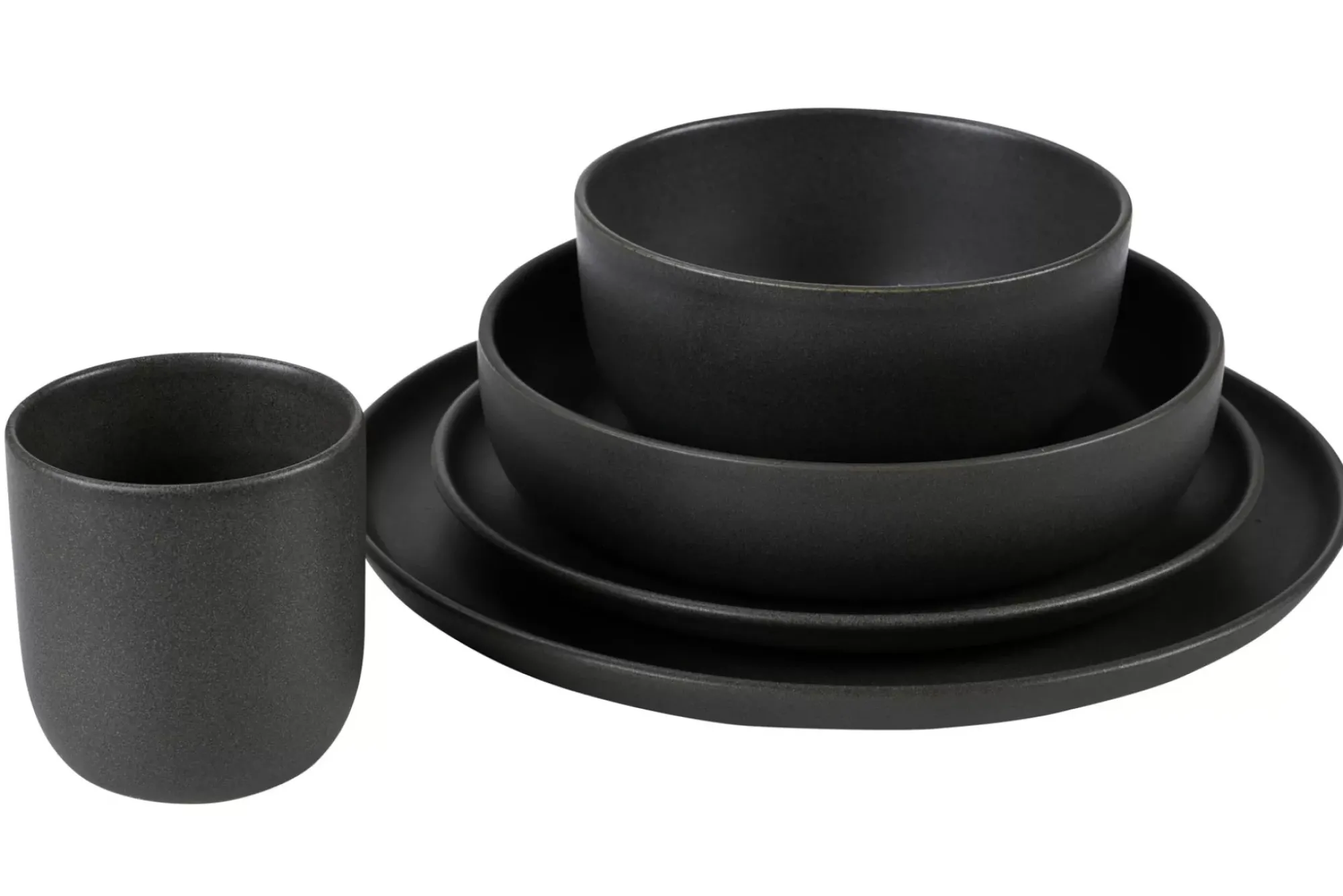 CASA Soul Coal Plato Hondo Gris Oscuro New