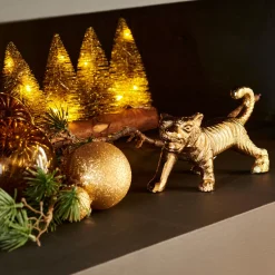 CASA Tiger Tigre Decorativa Dorado Cheap