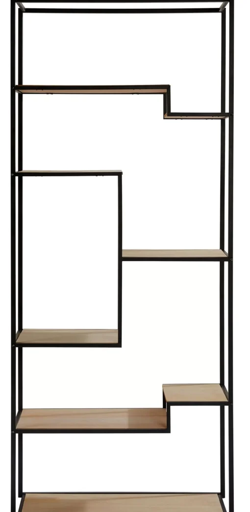 CASA Trapp Estanteria De Pared Marron Outlet