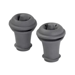 CASA Vacuvin Tapones De Vino Juego De 2 Gris Best