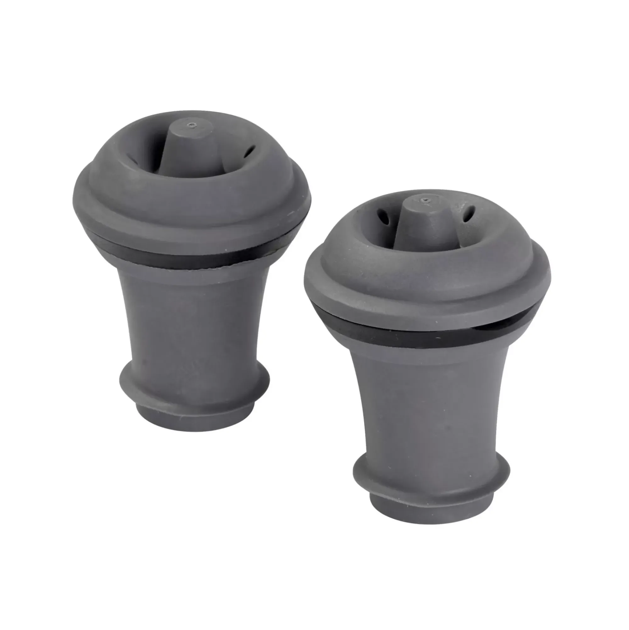 CASA Vacuvin Tapones De Vino Juego De 2 Gris Best