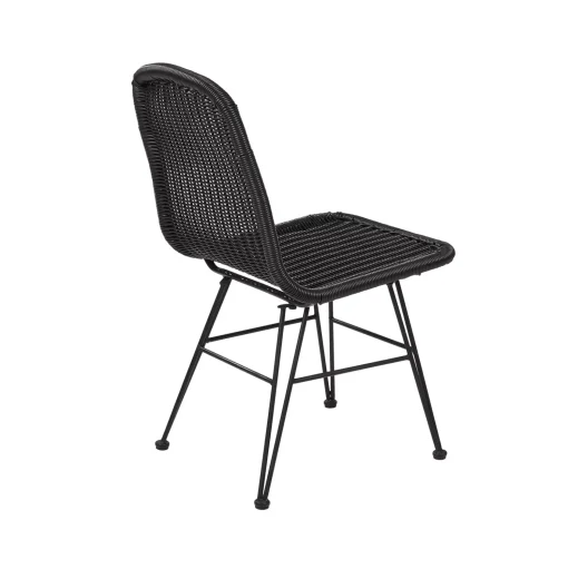 CASA Vienna Silla De Comedor Negro Clearance