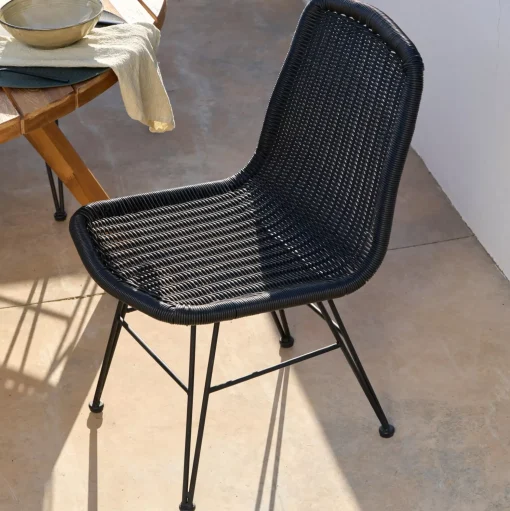 CASA Vienna Silla De Comedor Negro Clearance