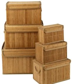 CASA Zen Caja Con Asas Natural Cheap