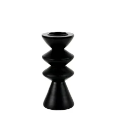 CASA Zigzag Soporte Para Vela Pequena Negro Online